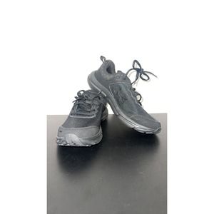 Under Armour Women's Charged Assert 10 Running Shoe, (002) Black/Black/Black, 9